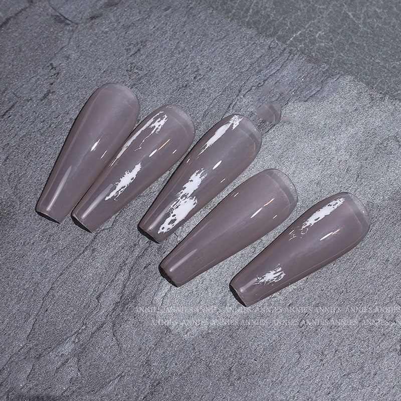 Silicone Nail Stamp Set – Transparent French Seal for Perfect Manicures