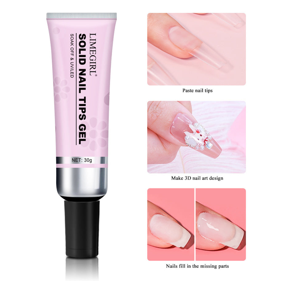 Solid State Nail Tip Glue