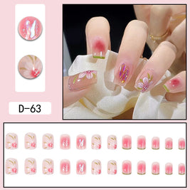 DIY Camellia Nail Decor - Glue or Jelly Glue Application