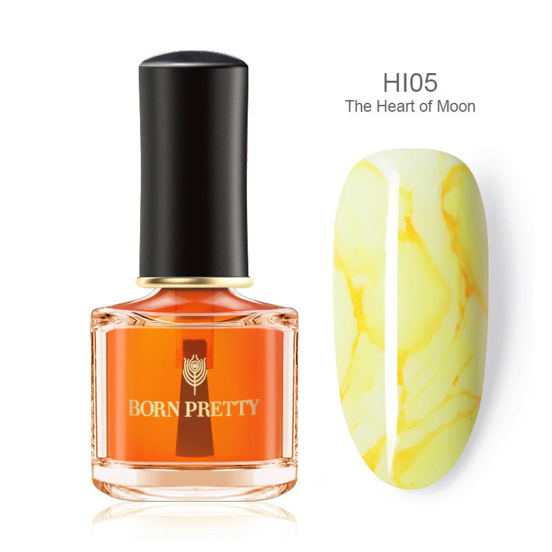 Marbled Painted Nail Polish