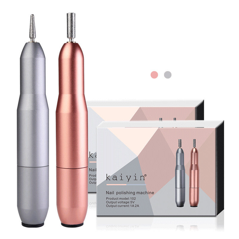 Professional Electric Nail Drill - 3-Speed Adjustable USB Charging Mill Cutter