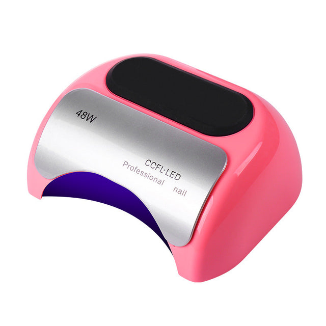 Compact UV Nail Phototherapy Machine - 48W Curing Lamp