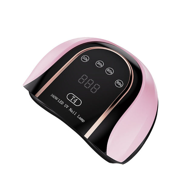 Professional 160W UV/LED Nail Lamp with Digital Timer – 54 Dual Light Beads