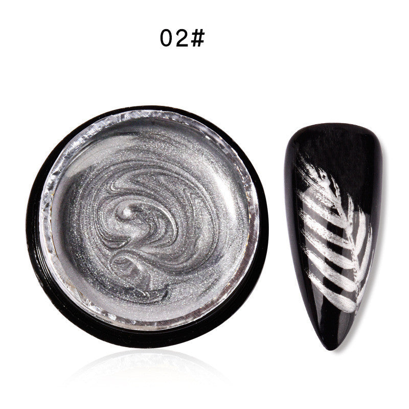 Phototherapy Metal Nail Polish Glue