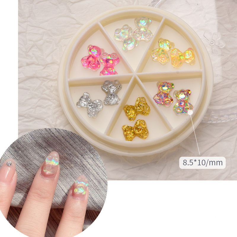 Complete Nail Decor Set - 16 Varieties of Pearls, Shells & Metal Accents