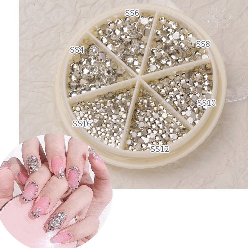Complete Nail Decor Set - 16 Varieties of Pearls, Shells & Metal Accents