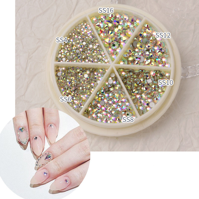 Complete Nail Decor Set - 16 Varieties of Pearls, Shells & Metal Accents