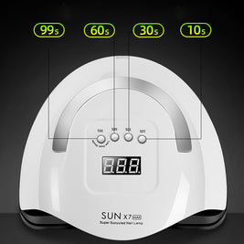 Professional 180W Nail Dryer – Fast-Curing Phototherapy Machine for Salon & Home