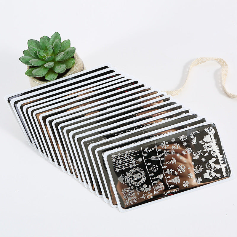 Professional Nail Stamping Plates for Christmas and Halloween Nail Designs