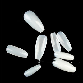 Professional Ballet Nail Tips - 500pcs Coffin Square False Nails