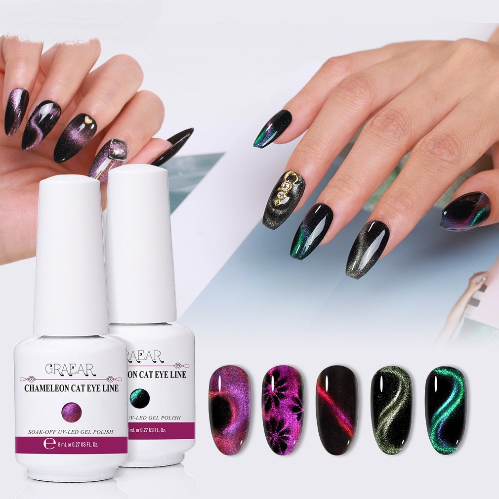 5D Chameleon Cat Eye Gel