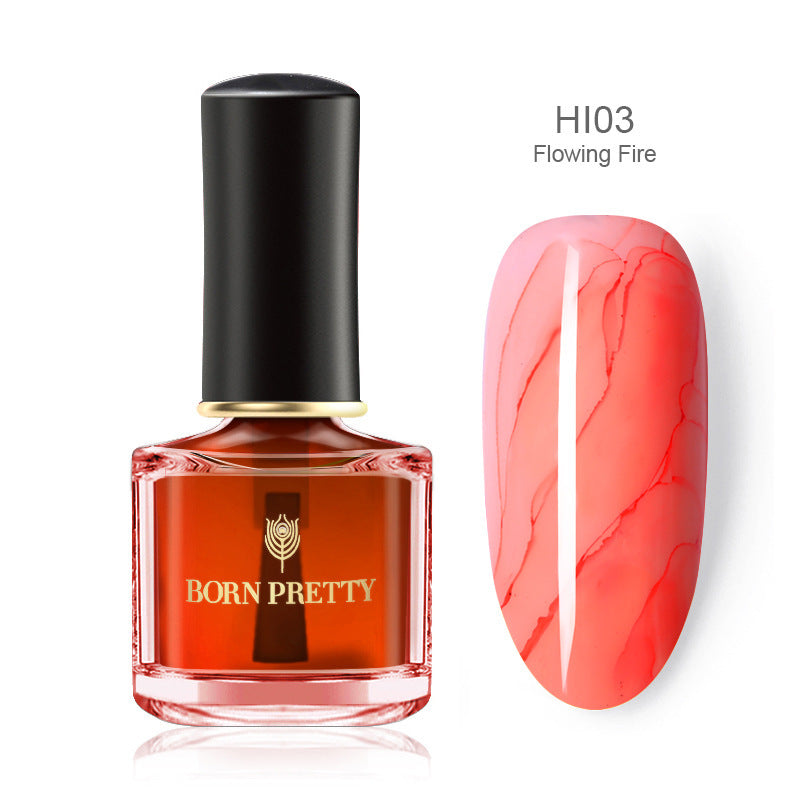 Marbled Painted Nail Polish