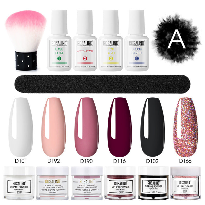 Professional Nail Beauty Set - Salon-Quality Dip System