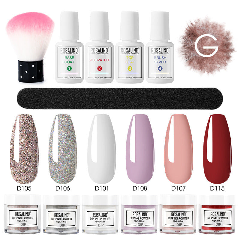Professional Nail Beauty Set - Salon-Quality Dip System