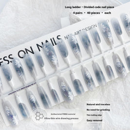 New Chinese Nail Art - Blush Blooming Manicure