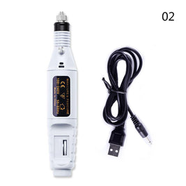 Professional Electric Nail Drill - 3-Speed Adjustable USB Charging Mill Cutter