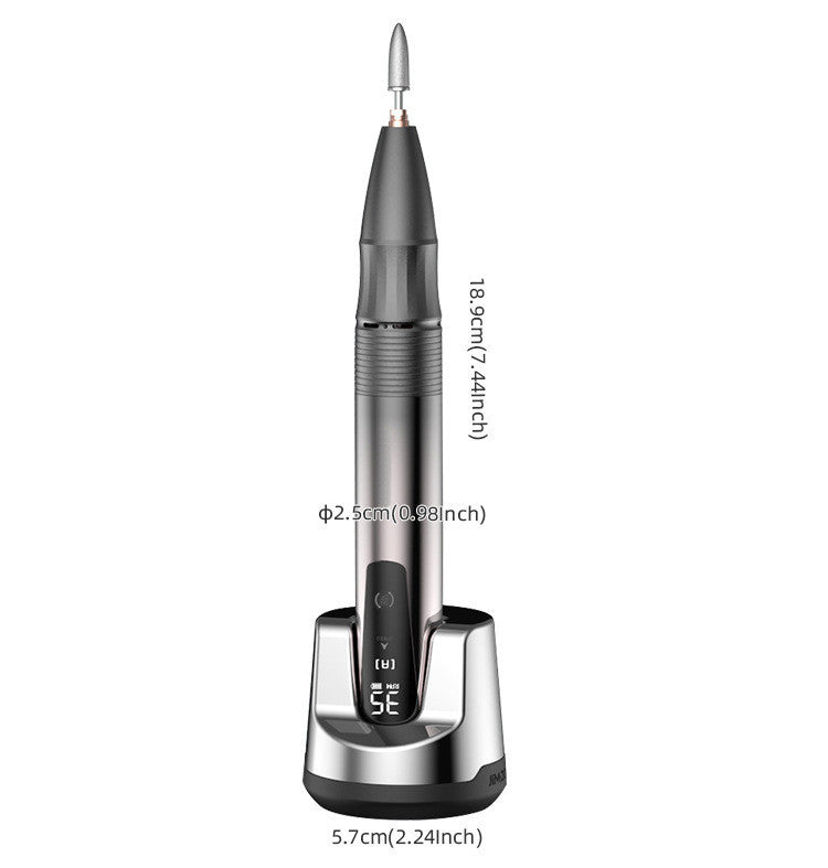 Compact USB Nail Polisher - 15W Power with Charging Base Included