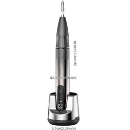Compact USB Nail Polisher - 15W Power with Charging Base Included