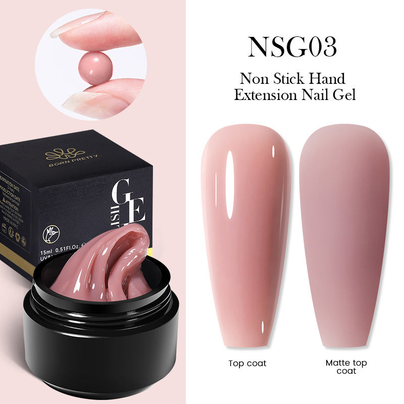 Sculpted Solid Color UV Nail Glue