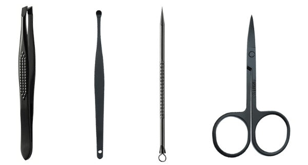 Professional Nail Care Kit - 16-Piece Stainless Steel Manicure/Pedicure Set