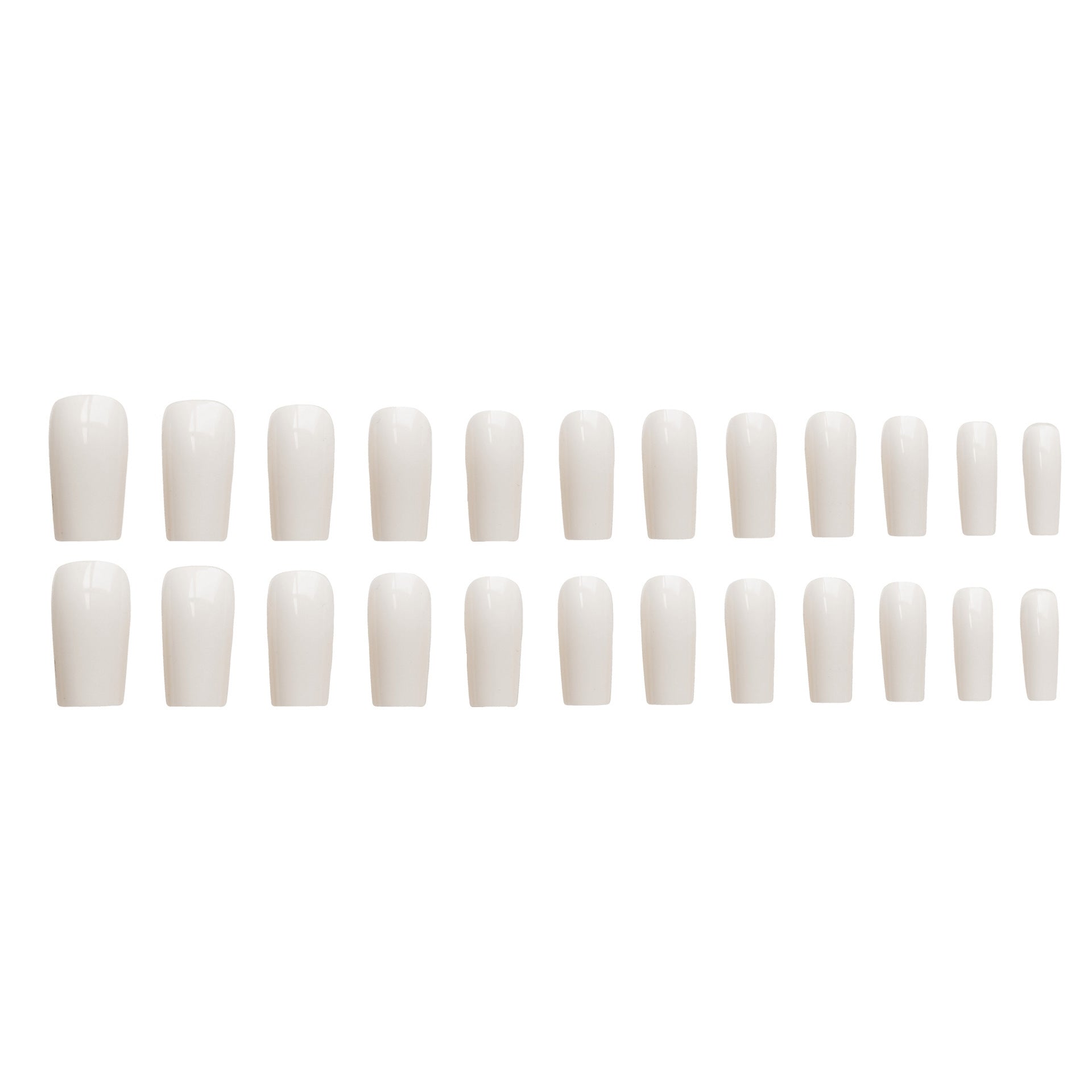 Ballerina False Nails - 24pc Beige Press On Nails Kit