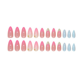 Sweet Press-On Nails – Starfish & Shell Nail Art