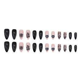 Plaid & Cartoon Nail Art - Sweet & Cool INS Style