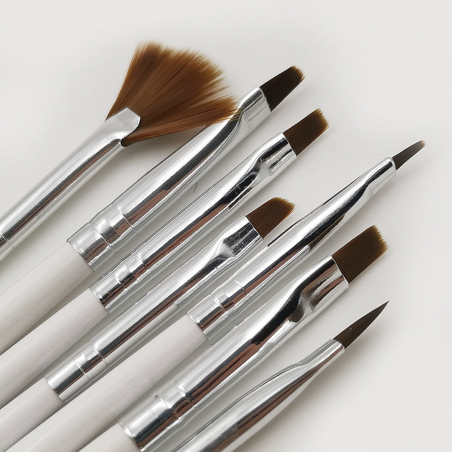 Complete Nail Art Pen Collection - 12 Specialty Brushes for All Nail Techniques