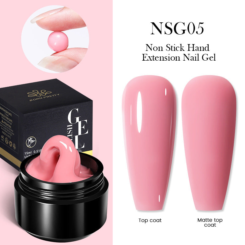 Sculpted Solid Color UV Nail Glue