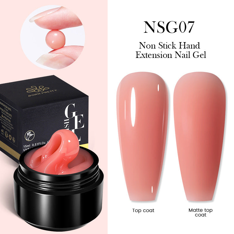 Sculpted Solid Color UV Nail Glue