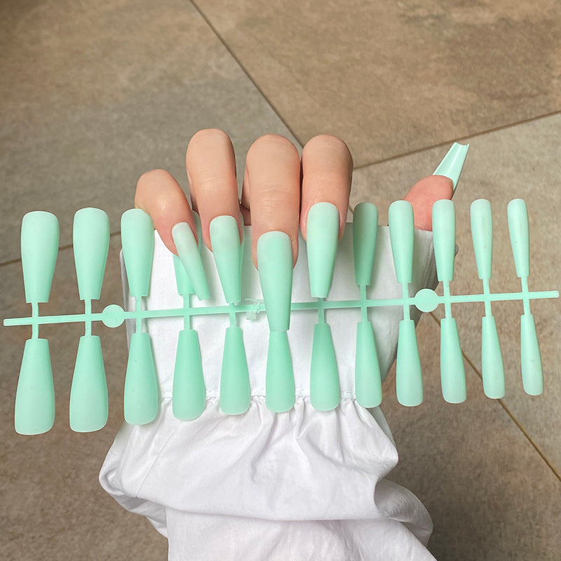 Matte Ballet Nails - 24pc Long European Style Set