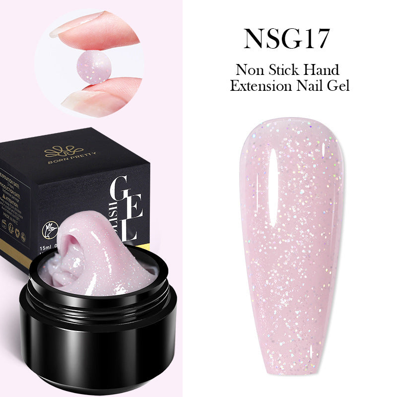 Sculpted Solid Color UV Nail Glue
