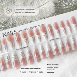 Affordable Luxury Nails - Sweet & Cool Floral Style
