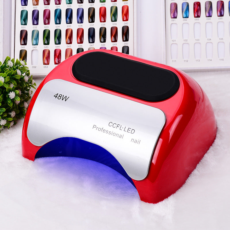 Compact UV Nail Phototherapy Machine - 48W Curing Lamp
