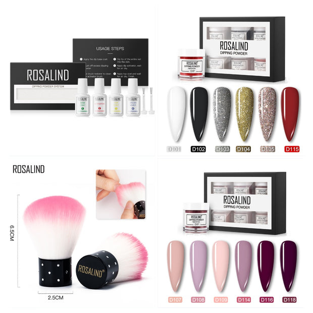 Professional Nail Beauty Set - Salon-Quality Dip System
