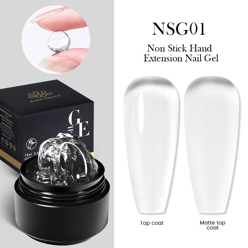 Sculpted Solid Color UV Nail Glue