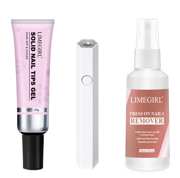 Solid State Nail Tip Glue