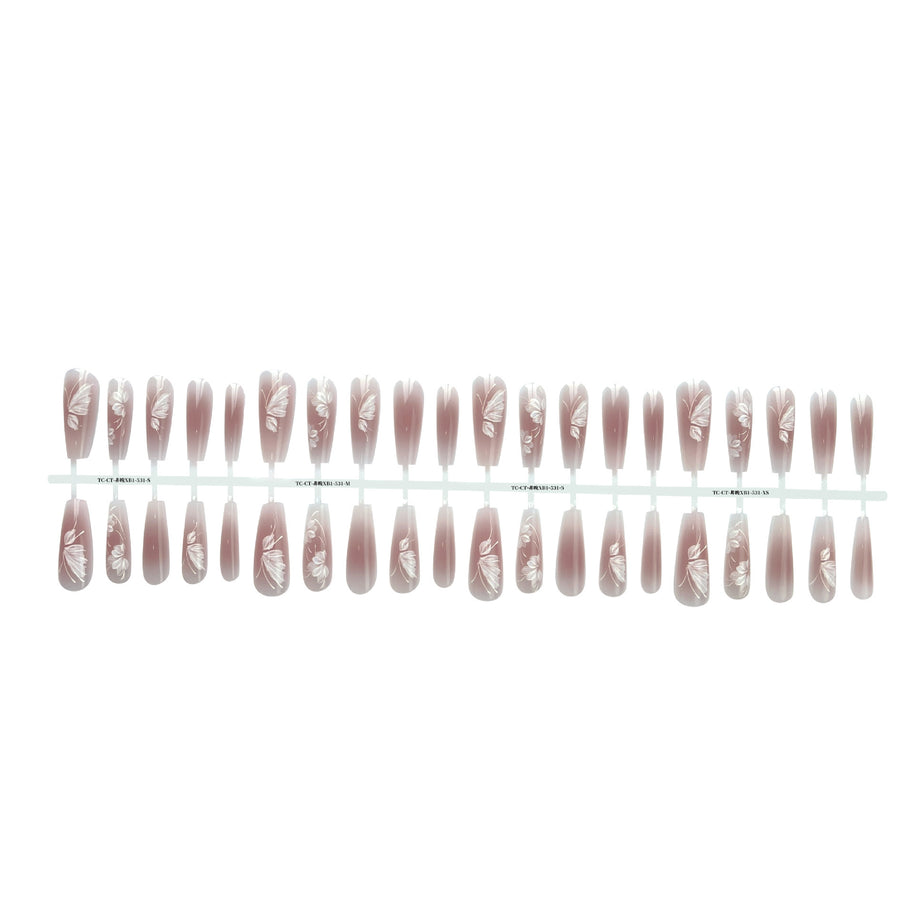 Sweet & Cool Fake Nails – Flash & Matte Finishes