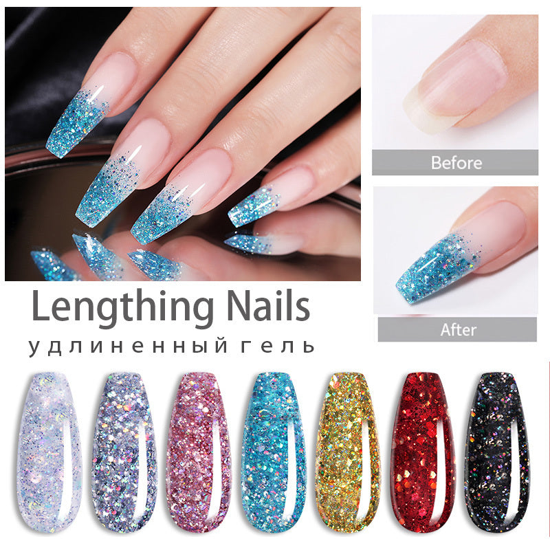 Nail Extension Gel Kit - 15ml Professional Set with Tools