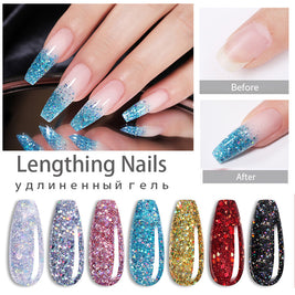 Nail Extension Gel Kit - 15ml Professional Set with Tools