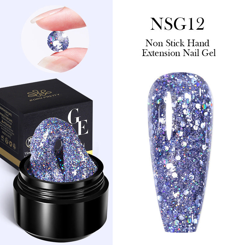 Sculpted Solid Color UV Nail Glue