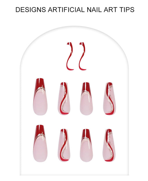 Ultra-Thin Nail Tips - Professional Wave Design