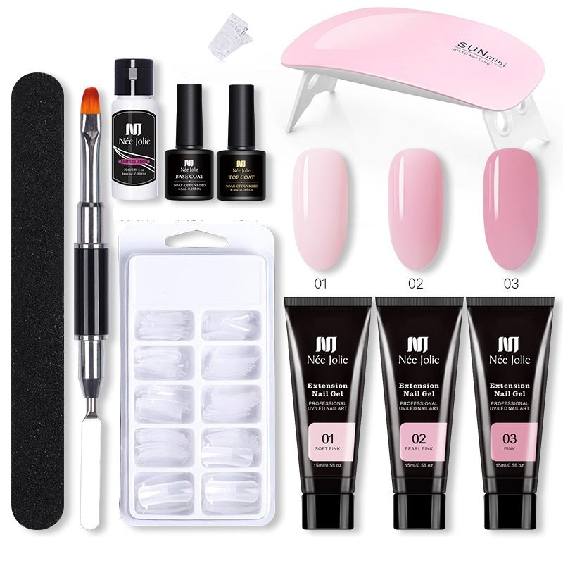 Quick Extension Nail Adhesive - LED/UV Lamp Compatible