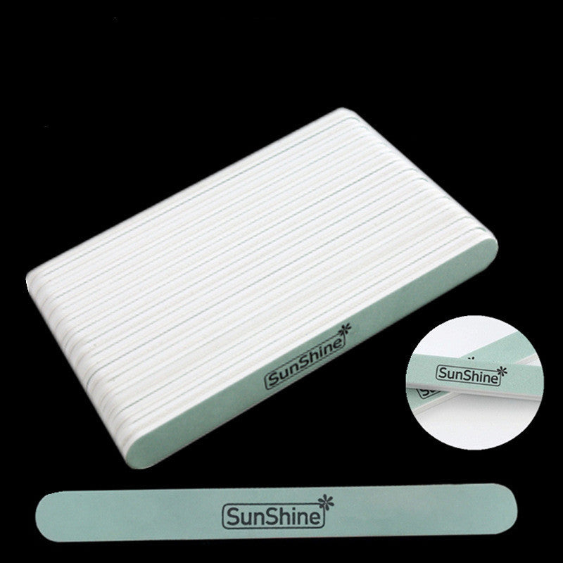 Double-Sided Nail Polishing Strip – Sponge Waxing & Buffing Tool for Salon Shine
