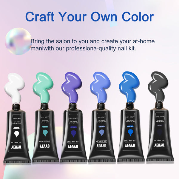 Polygel Nail Starter Kit - UV Lamp & All Essentials Included