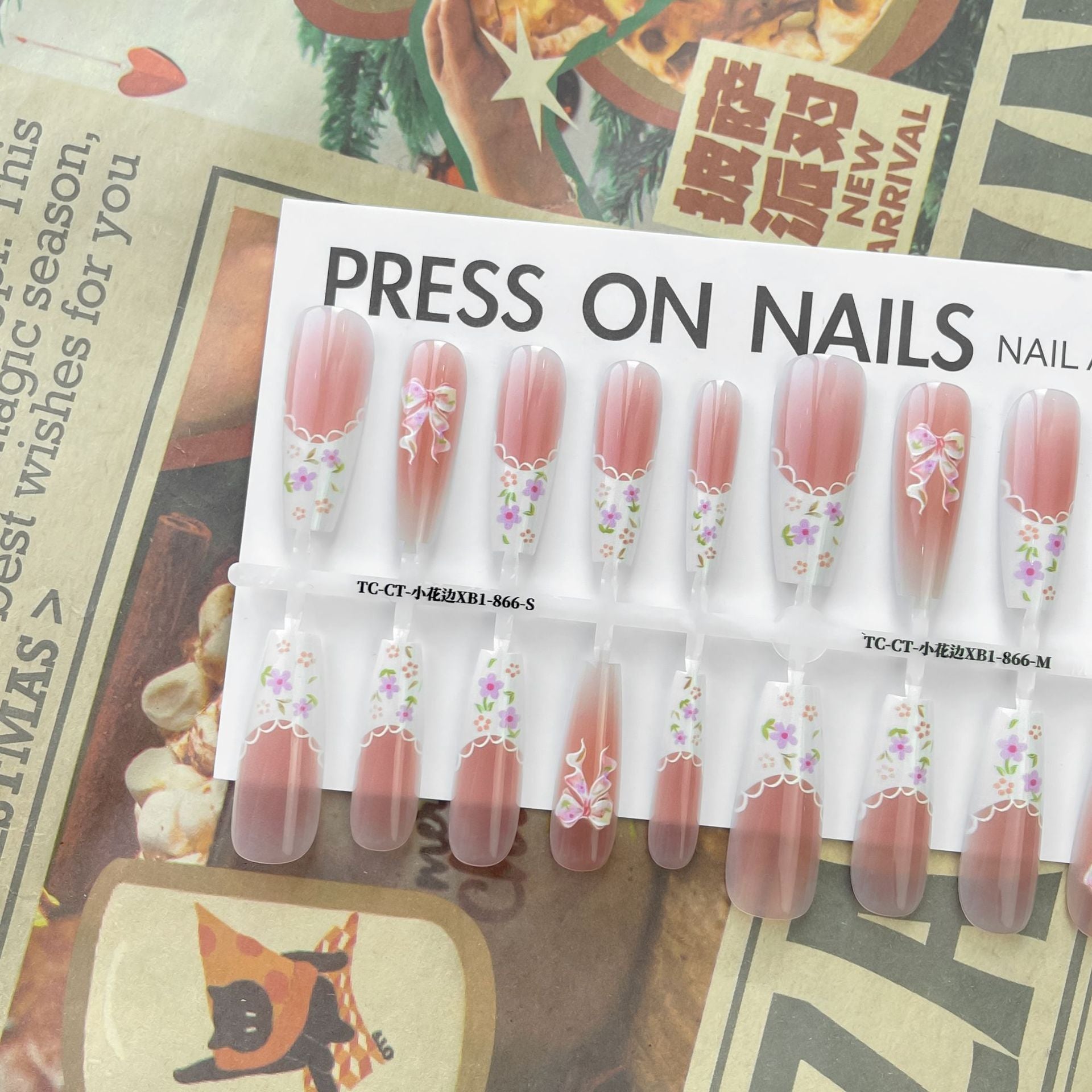 Affordable Luxury Nails - Sweet & Cool Floral Style